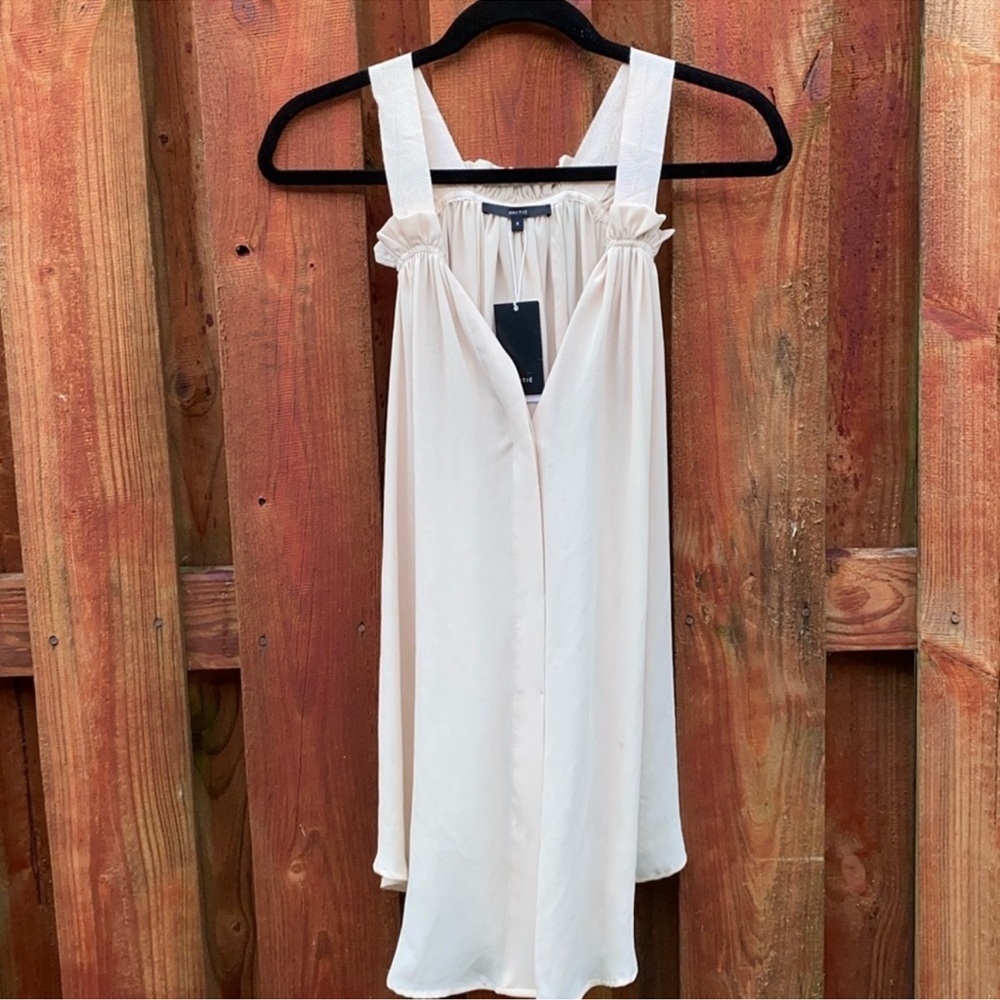 Chic Cream Women's Tank Top Size S